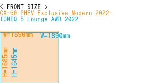 #CX-60 PHEV Exclusive Modern 2022- + IONIQ 5 Lounge AWD 2022-